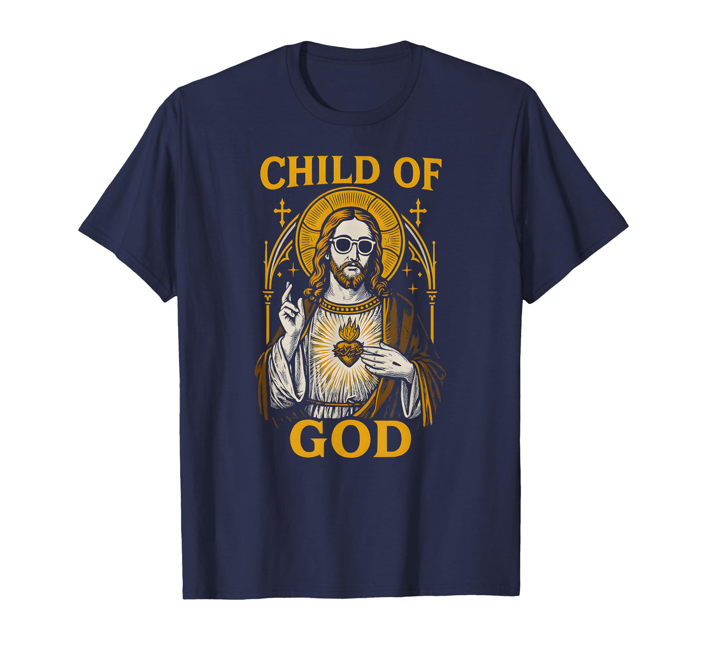 Christian Parody Child of God Cool Womens Faith Apparel T-Shirt