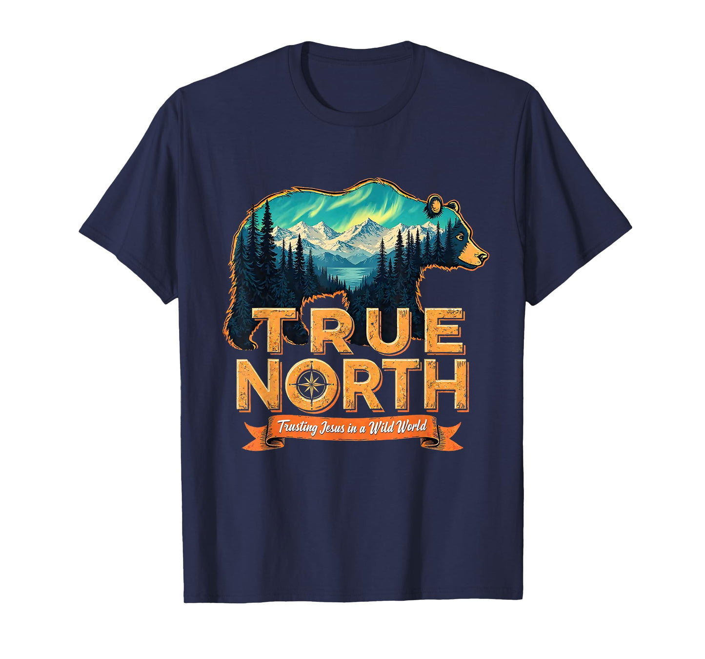 True North VBS 2025 Trusting Jesus Wilderness Christian T-Shirt