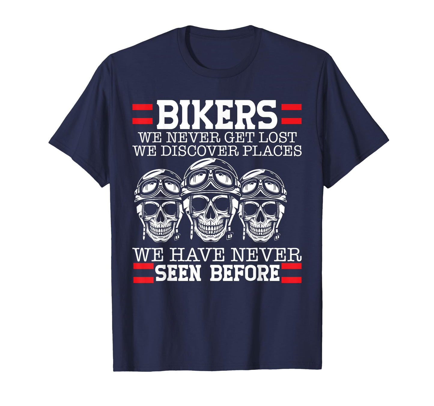 Epic Biker Skull Funny Quote RIP Motorcycle Rider Funeral T-Shirt