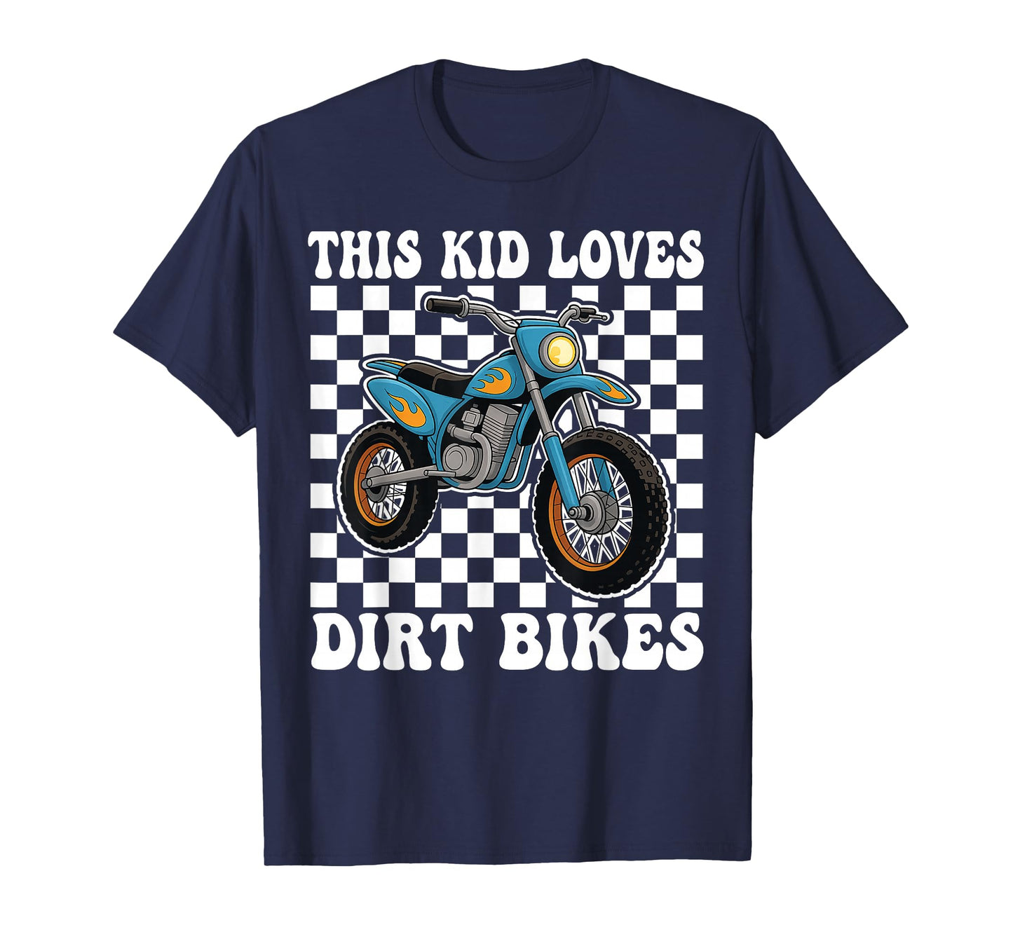 This Kid Loves Dirt Bikes Motocross Kids Dirt Bike T-Shirt