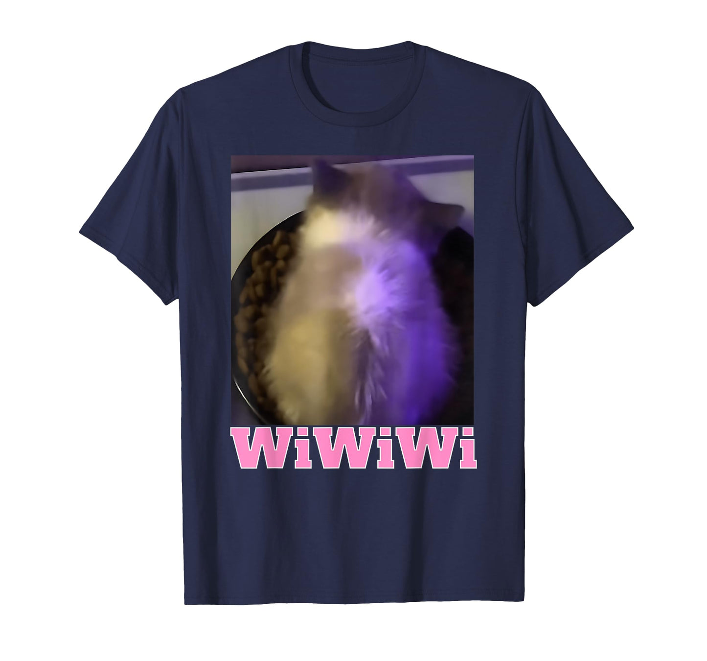 Funny wiwiwi cat meme viral gen z trend brainrot T-Shirt