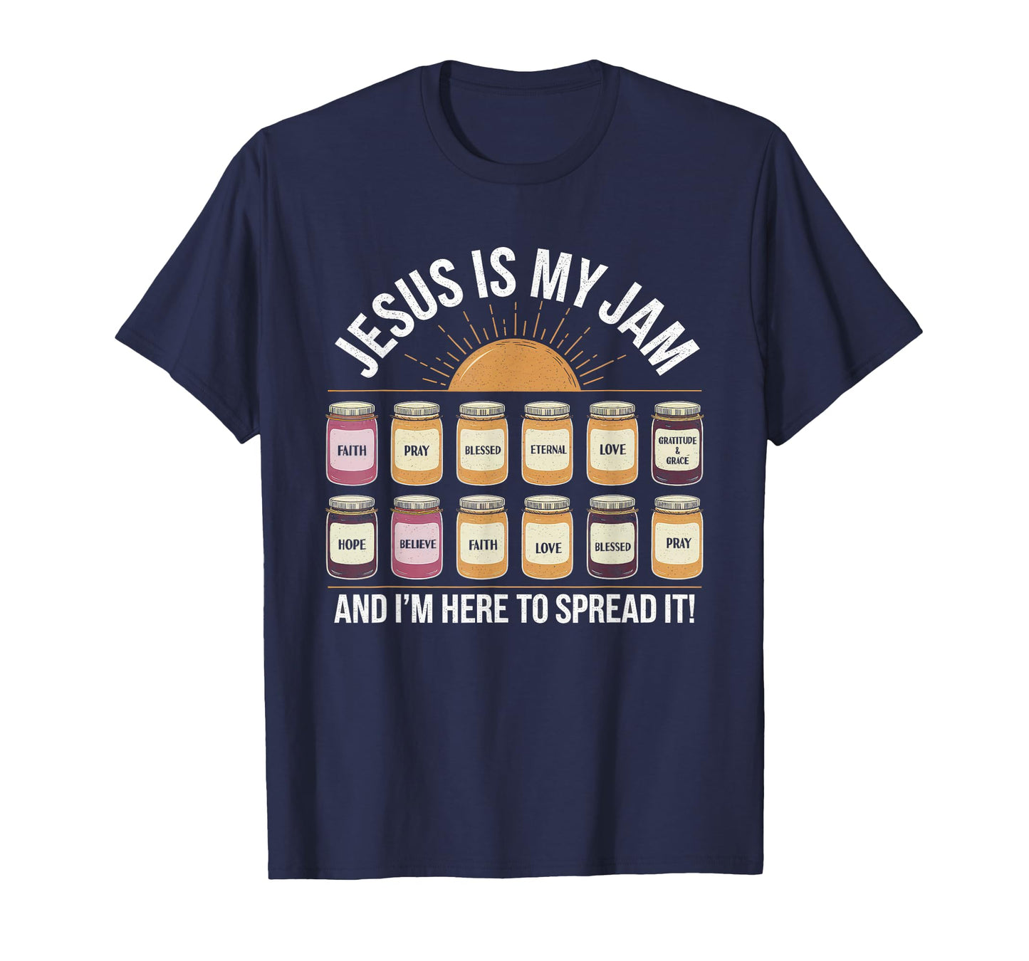 Jesus is My Jam Tshirt Men Women Christian Bible Verse T-Shirt