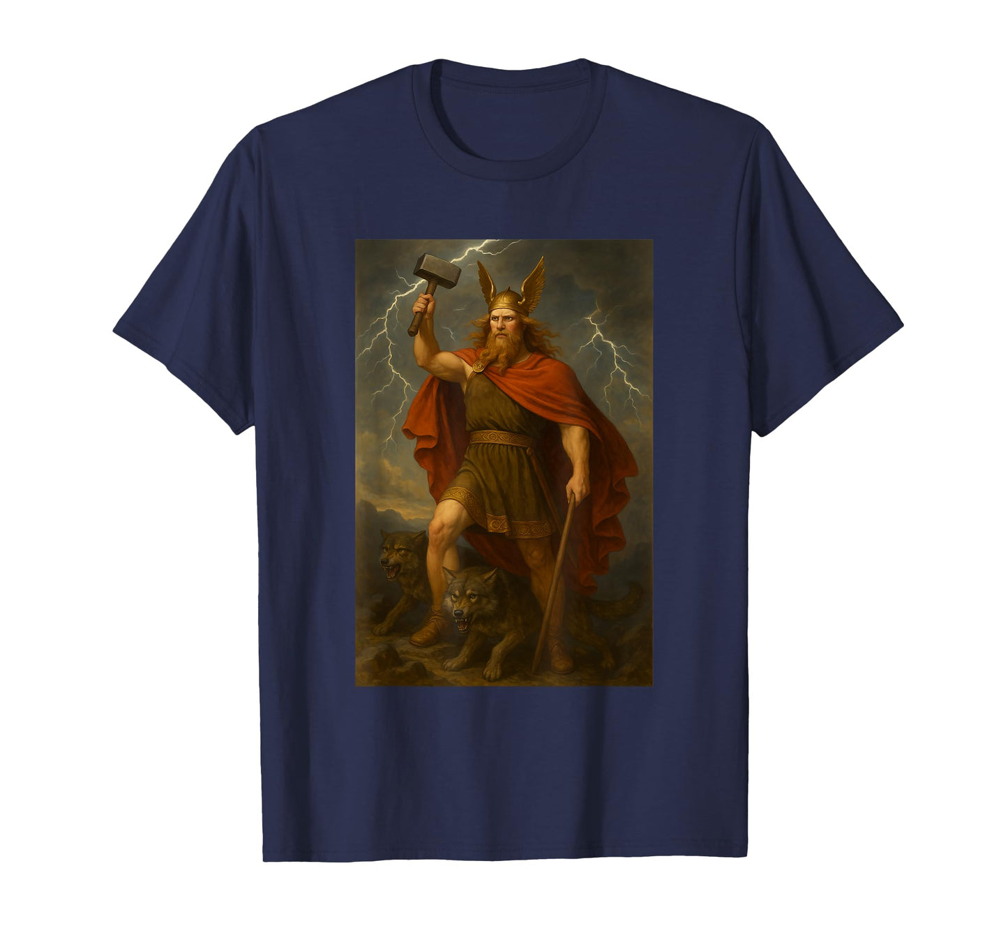 Norse Mythology Thunder God Thor T-Shirt