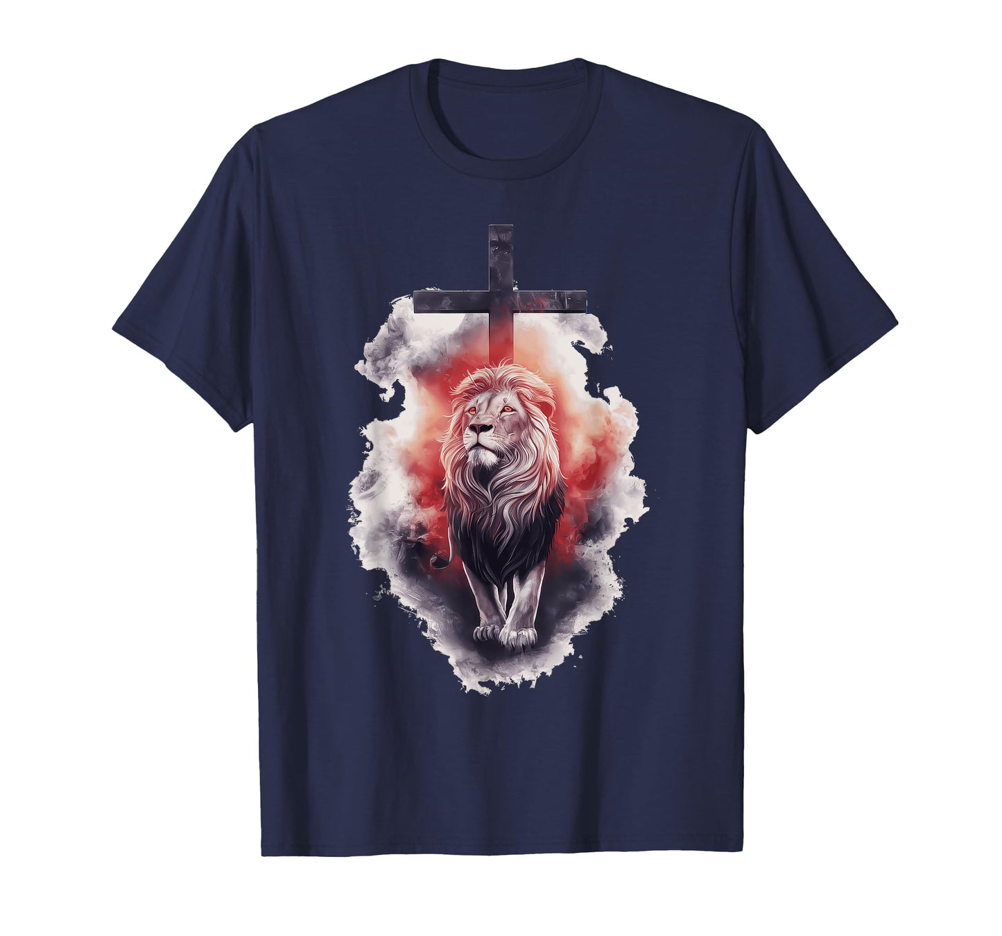 Jesus Lion of Judah Christian Faith for Men and Women T-Shirt