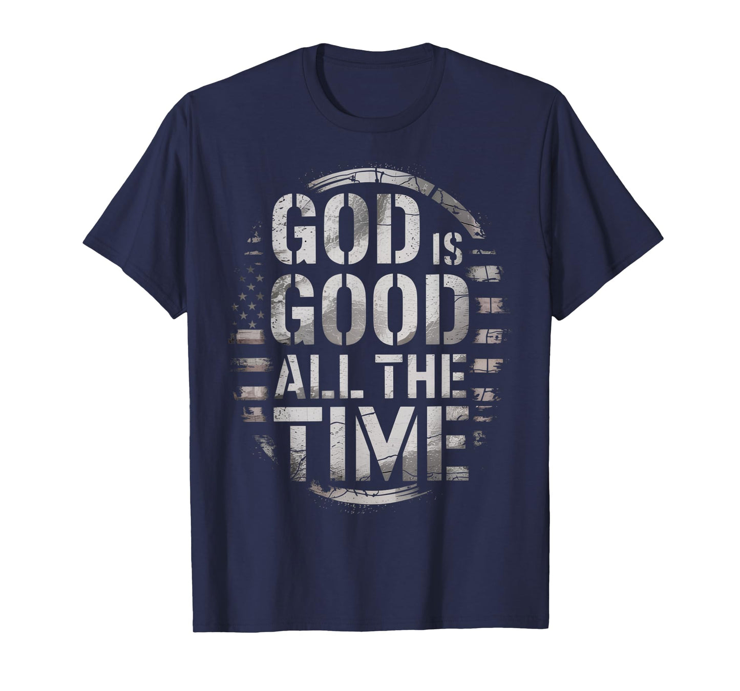 Vintage Retro Christian God is Good All The Time Jesus T-Shirt
