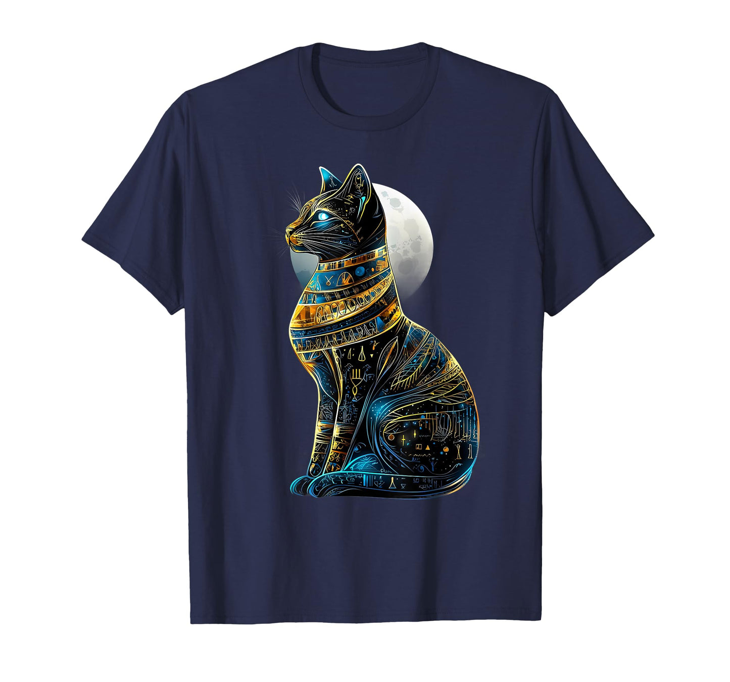 Ancient Egypt Bastet Cat Egyptian God Egyptology Tutankhamun T-Shirt