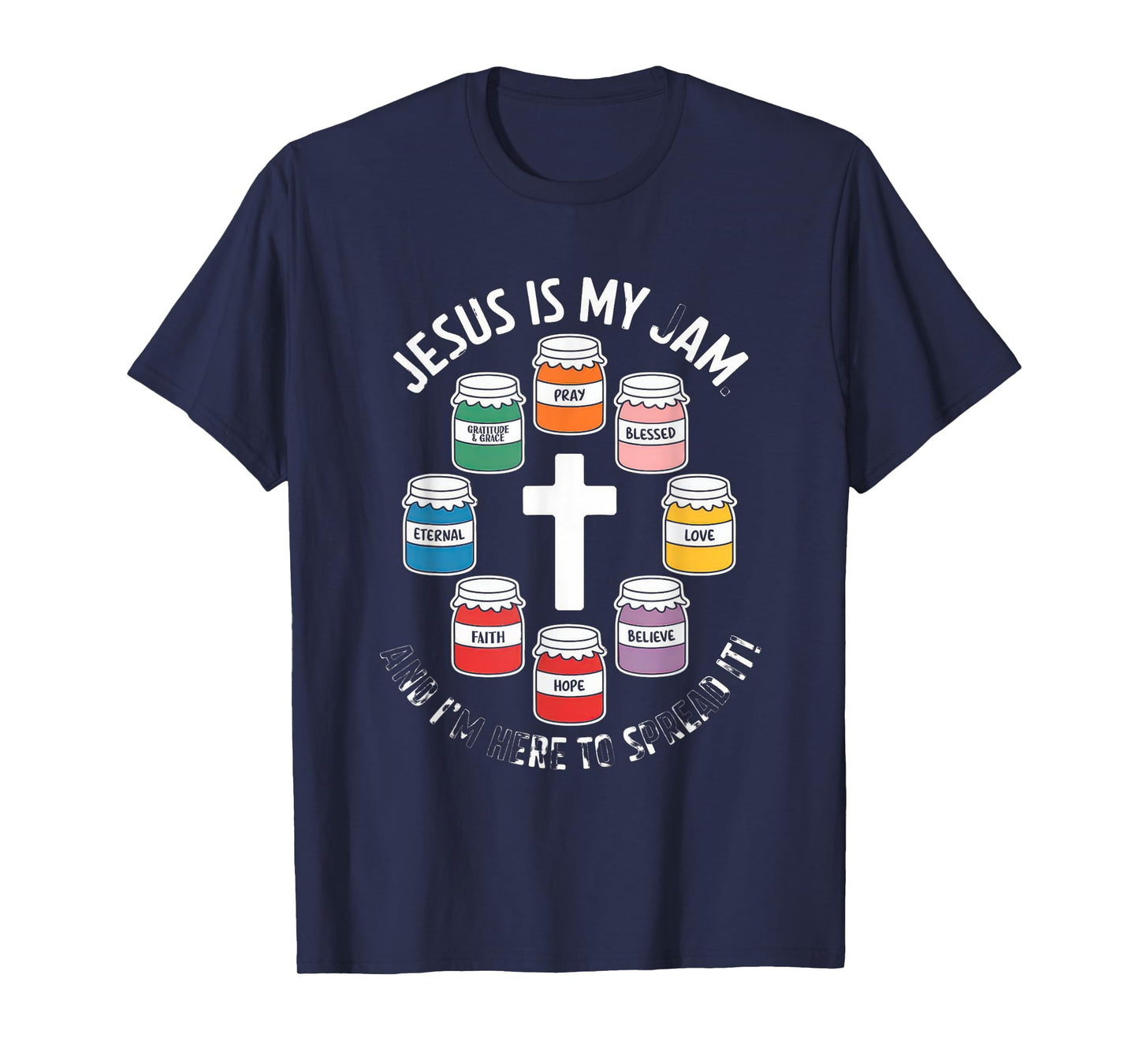 Jesus is My Jam Tshirt Men Women Christian Bible Verse T-Shirt