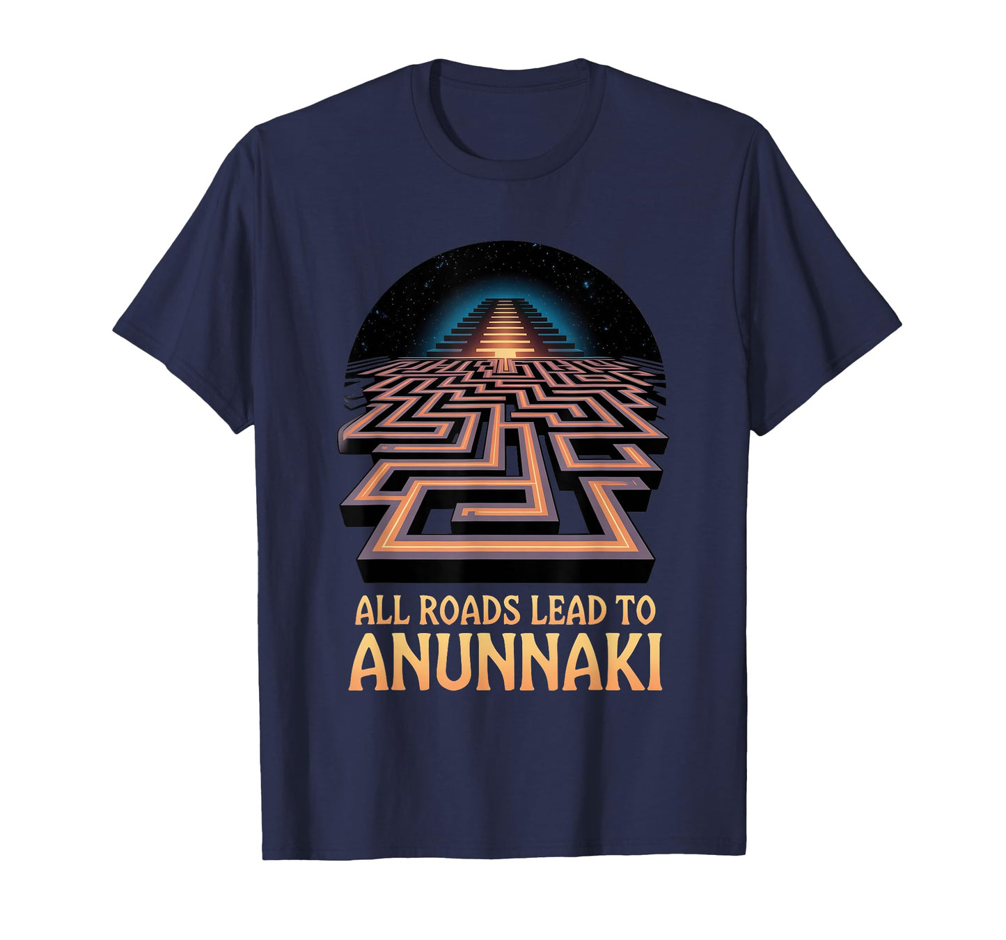 All Roads Lead to Anunnaki Enki Ancient Mesopotamia T-Shirt