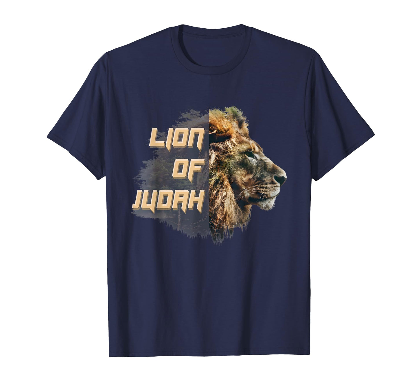 Lion of Judah Religious Christian Gifts for Men Faith T-Shirt