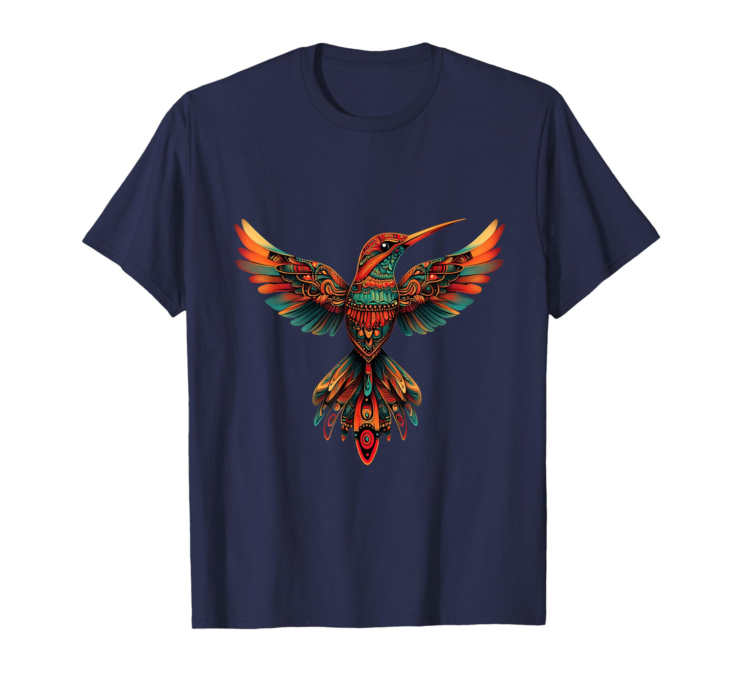 Aztec God Humming Bird Toltec Inca Mayan Quetzalcoatl T-Shirt