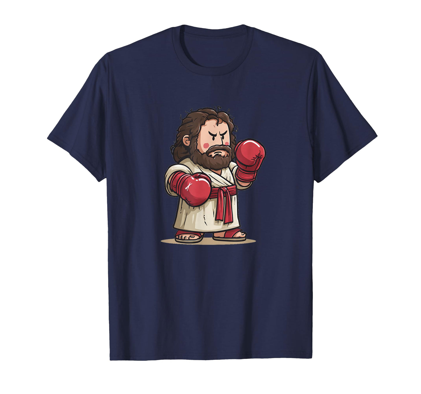 Amazing Jesus with Punching Gloves for Believer T-Shirt