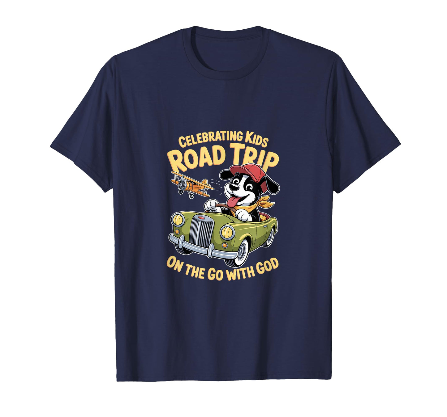 Celebrating Kids Road Trip On The Go With God VBS 2025 T-Shirt