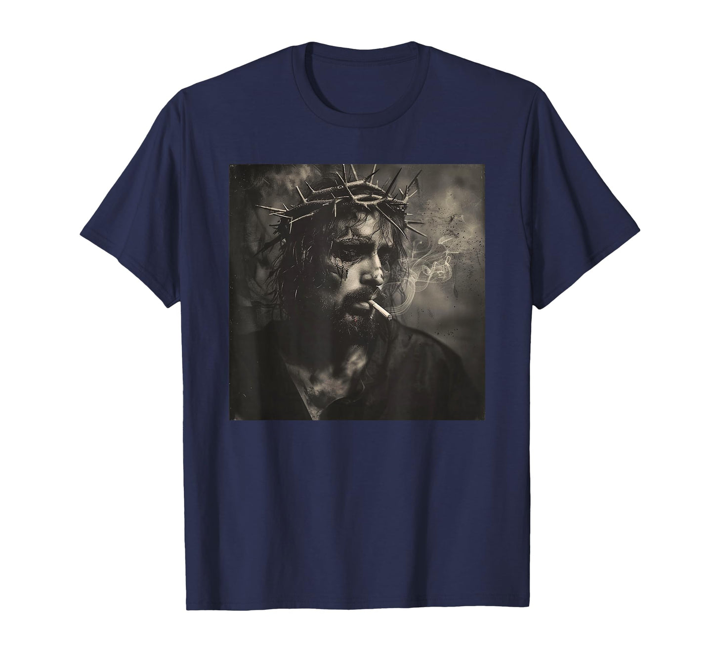 Cooler Jesus Christ Smokes, Resistance, Rebellious Jesus T-Shirt