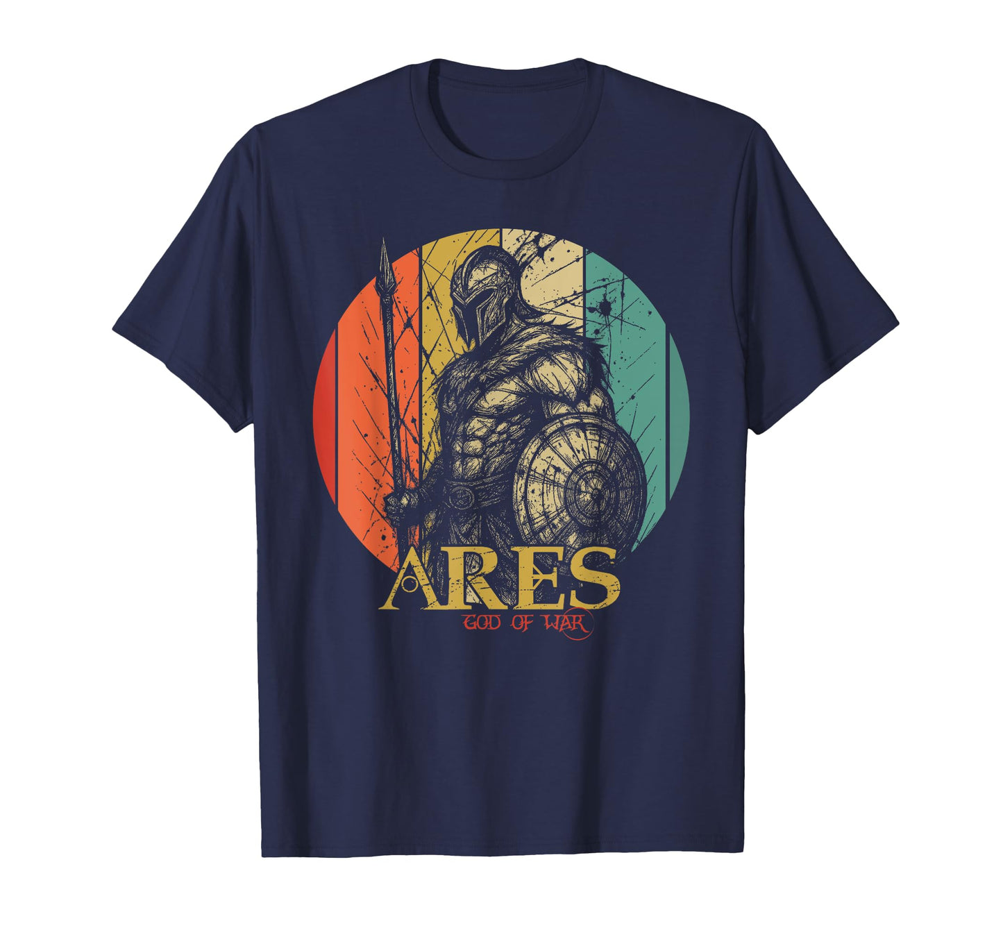 Ares Greek god of war Mythology tee T-Shirt