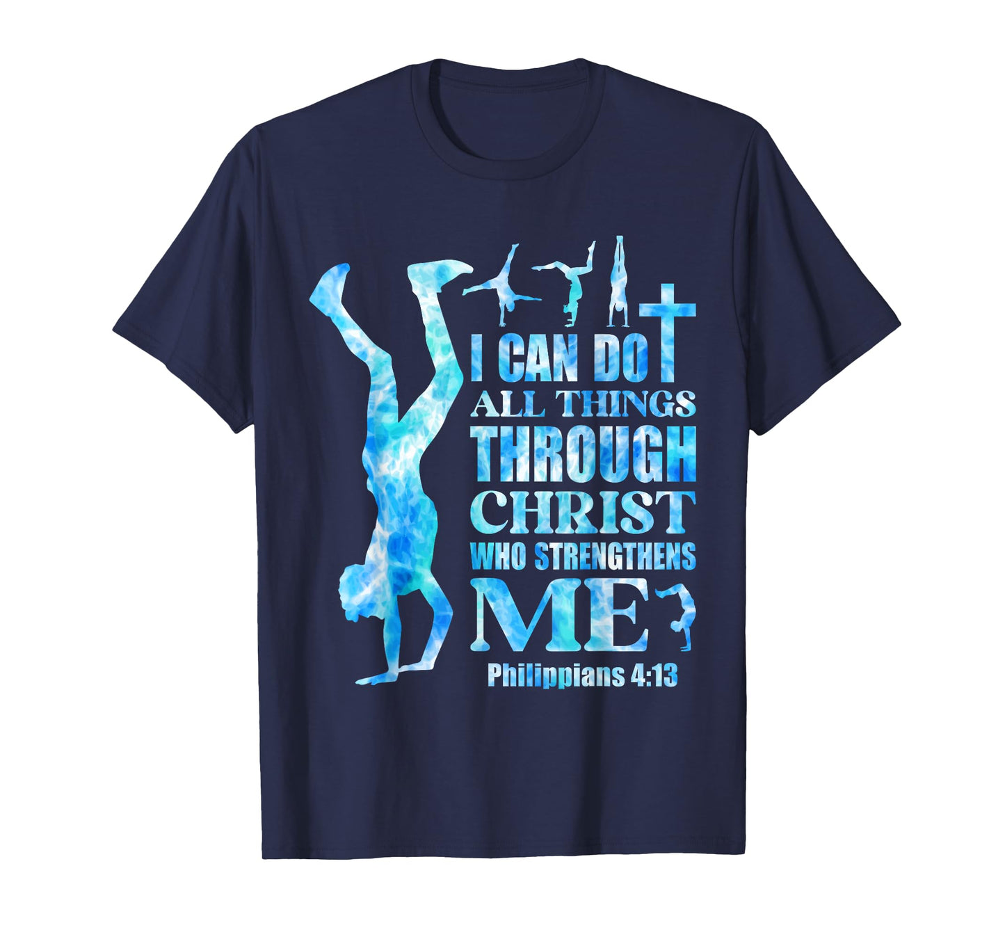 I Can Do All Thing Through Christ Christian Gymnastic Boys T-Shirt