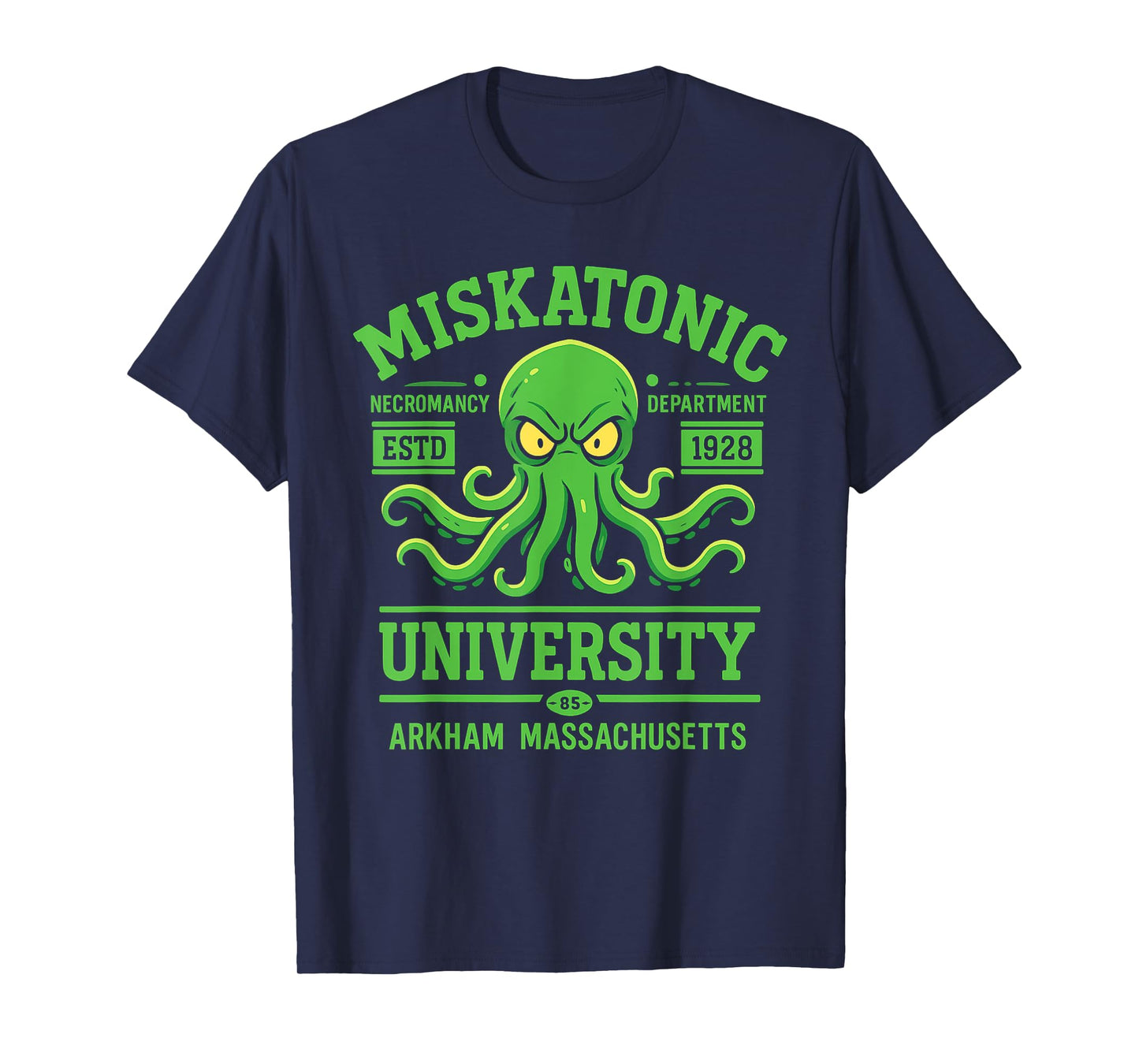 Miskatonic University Cthulhu Lovecraft Parody Gift T-Shirt