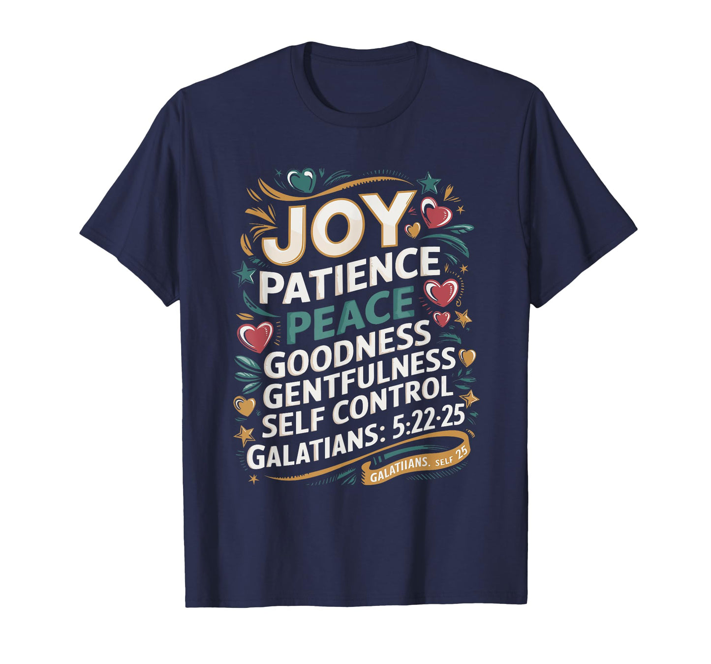 Awesome Galatians Fruit Of The Spirit Religious Verses T-Shirt