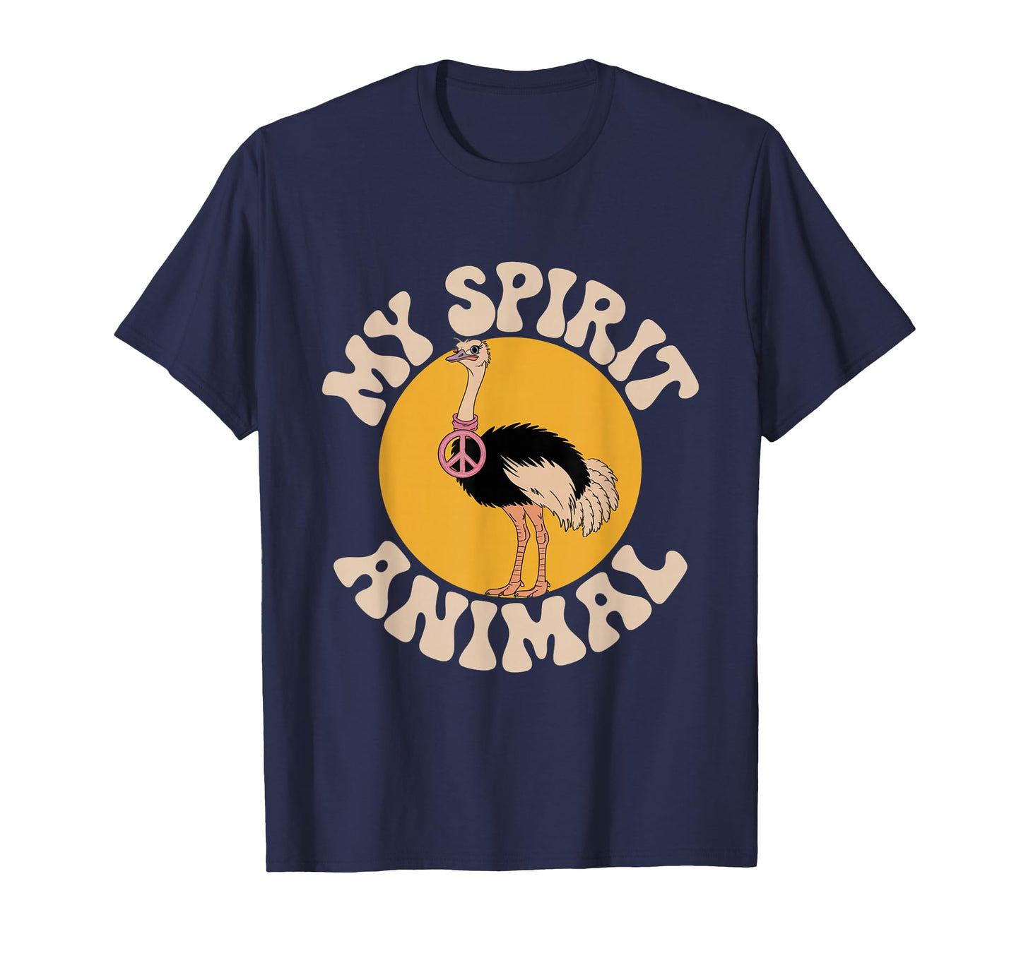 Funny Ostrich Is My Spirit Animal Quote Funny Ostrich Quotes T-Shirt
