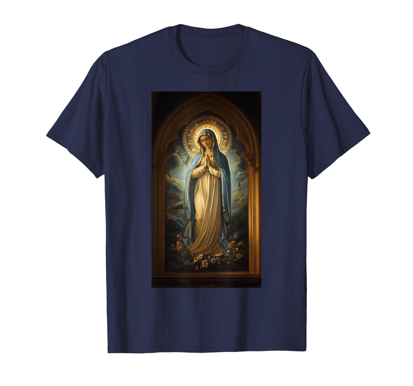 Catholic Faith Virgin Mary Virgin mary Prayerful T-Shirt