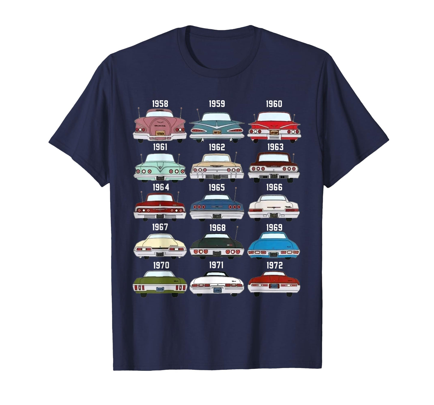 1958 59 60 61 62 63 64 65 66 67 68 69 70 71 72 impala ss T-Shirt