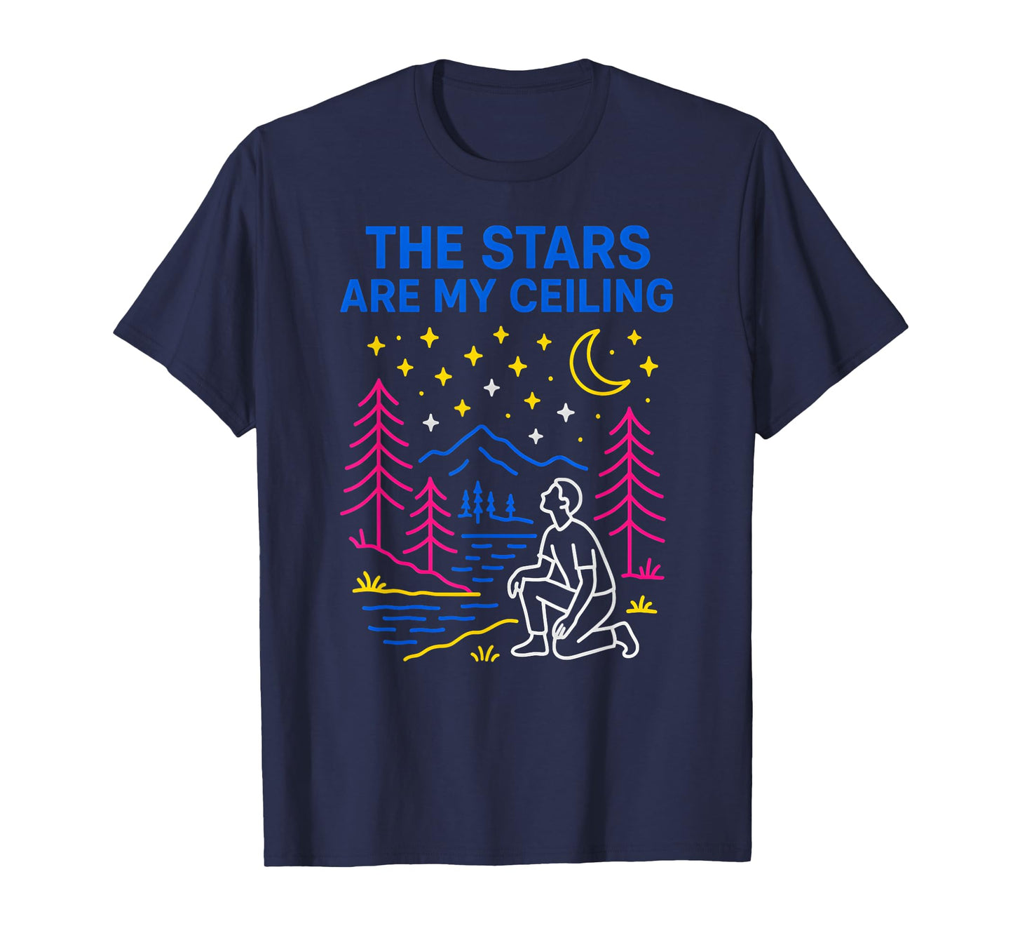 Creation The Stars are My Ceiling Cool Womens Christian T-Shirt