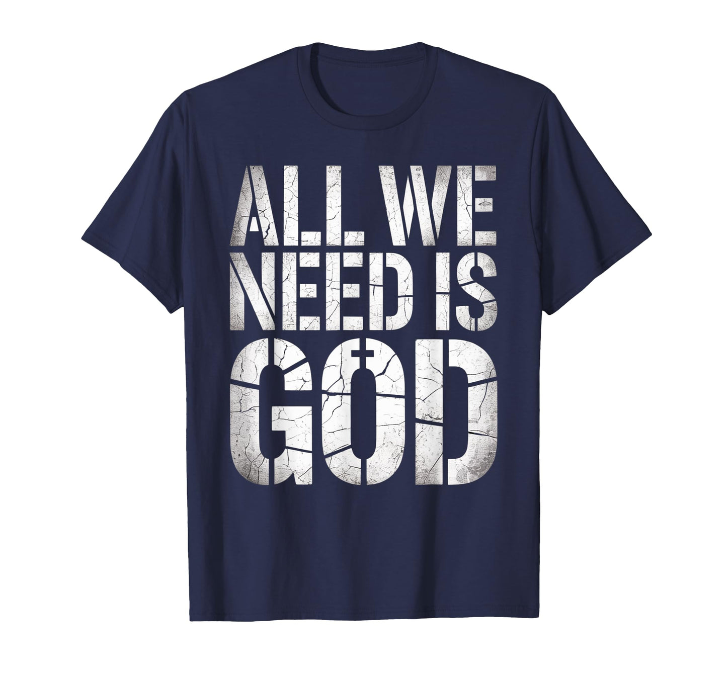 Christian Shirts for Men Inspirational God Faith Jesus T-Shirt