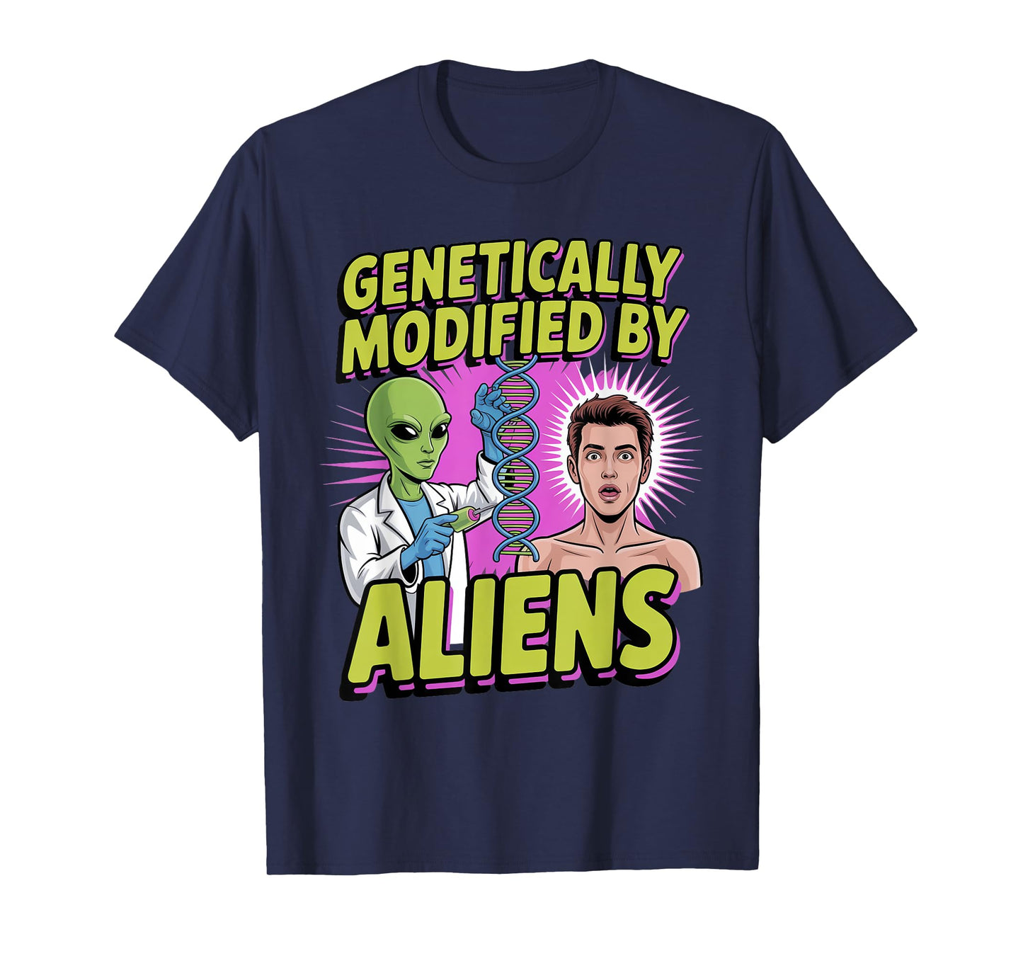 Genetically Modified by Aliens Enki Anunnaki Mythology T-Shirt
