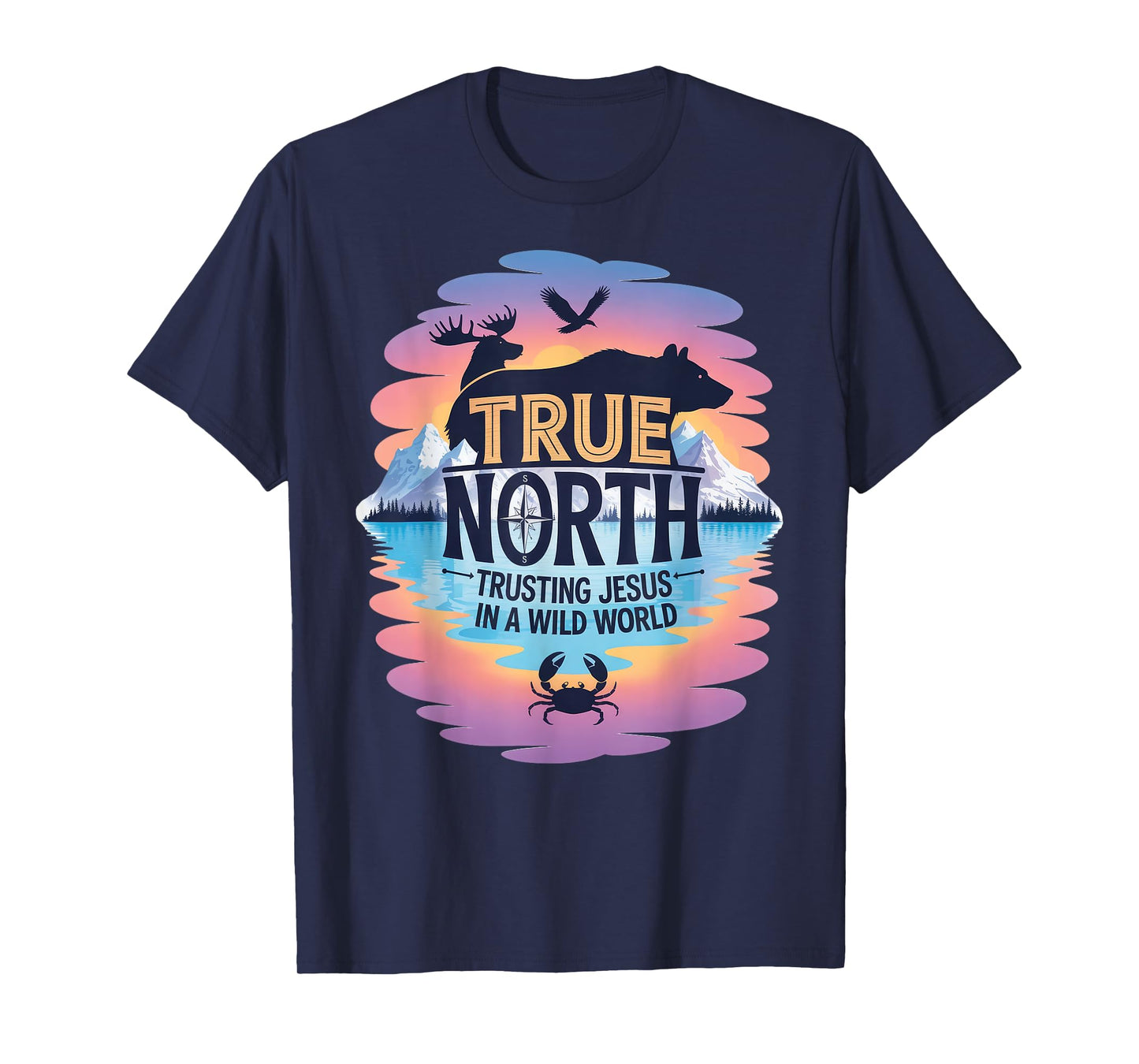 True-North VBS 2025 Trusting Jesus Wilderness Christian T-Shirt