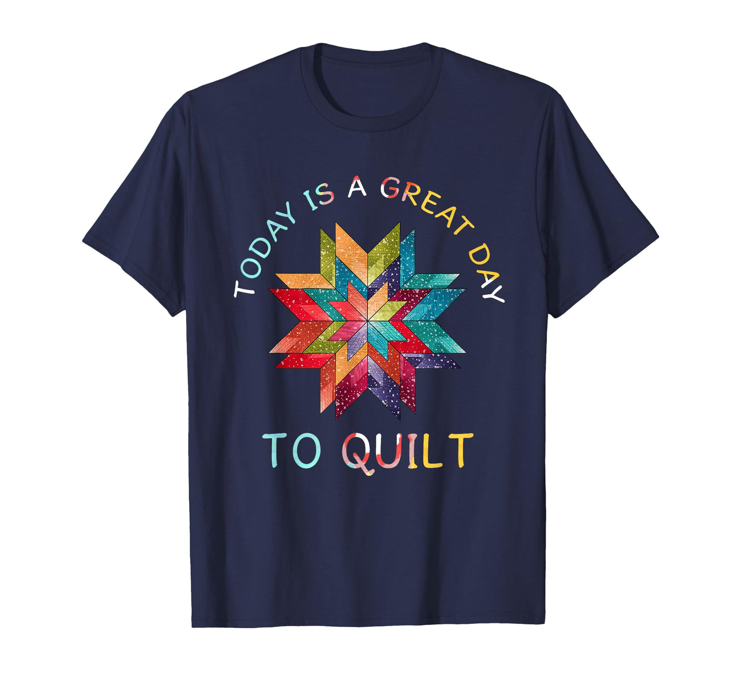Funny Quilting Sewing Day To Quilt T-Shirt Gifts for Quilter T-Shirt