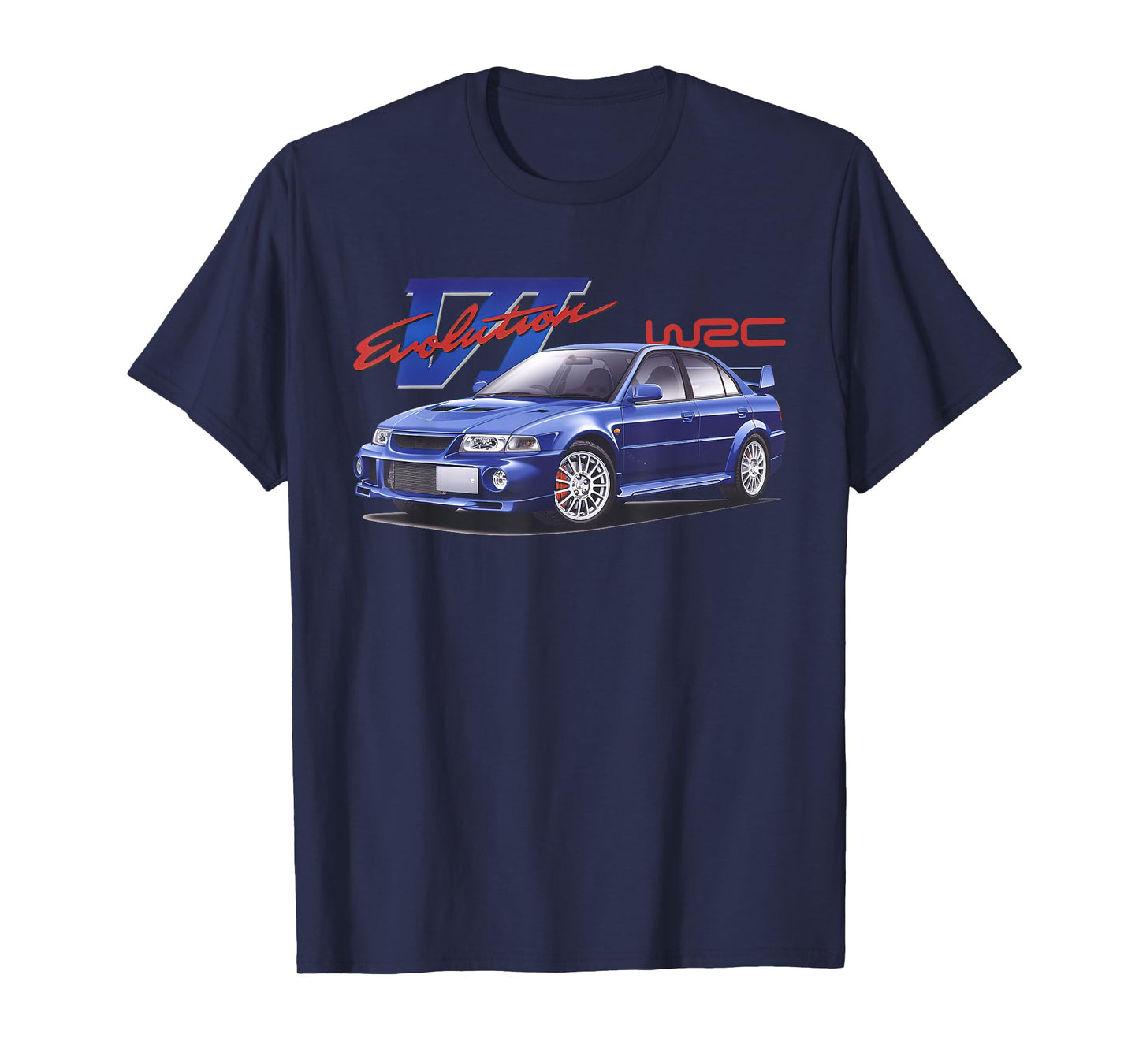 WRC Evo 6 World Rally Sports Car T-Shirt