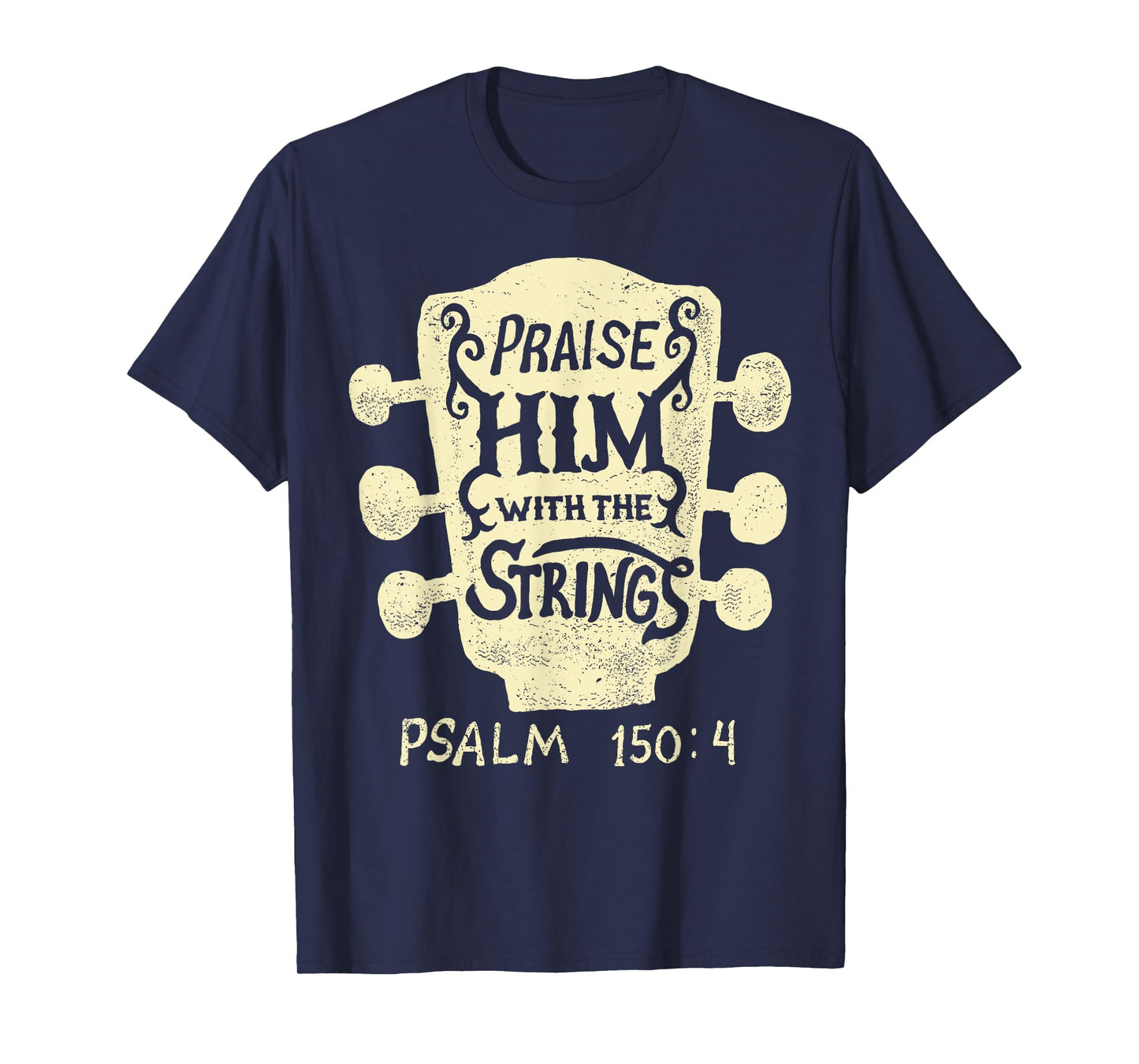 Guitarists Praise Him With The Strings Acoustic Guitar Music T-Shirt