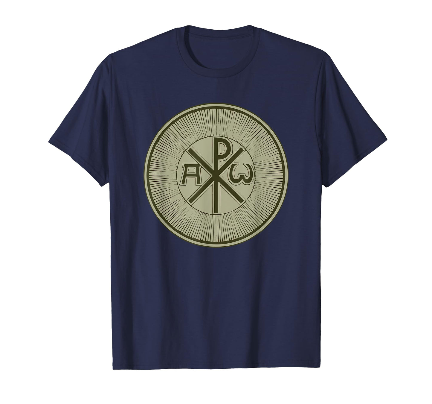Chi-Rho Christogram Jesus Christ XP Orthodox Christian T-Shirt