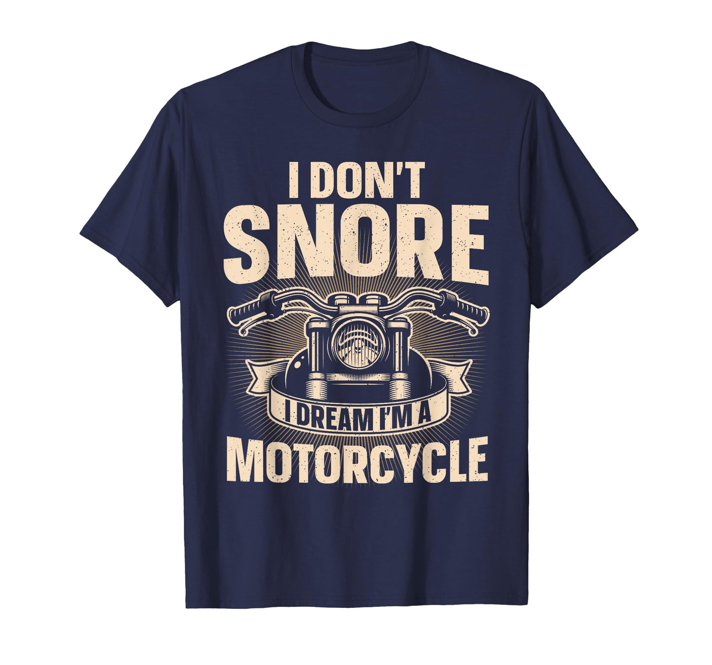 Funny Motorcycle Design For Men Dad Biker Motorcycle Lover T-Shirt