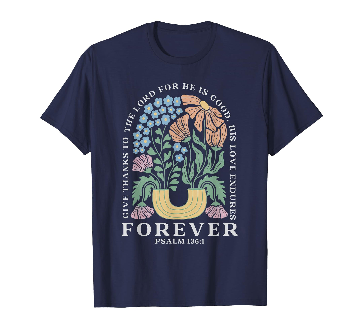 Boho Christian Shirt Women Bible Verse Jesus Vintage Floral T-Shirt