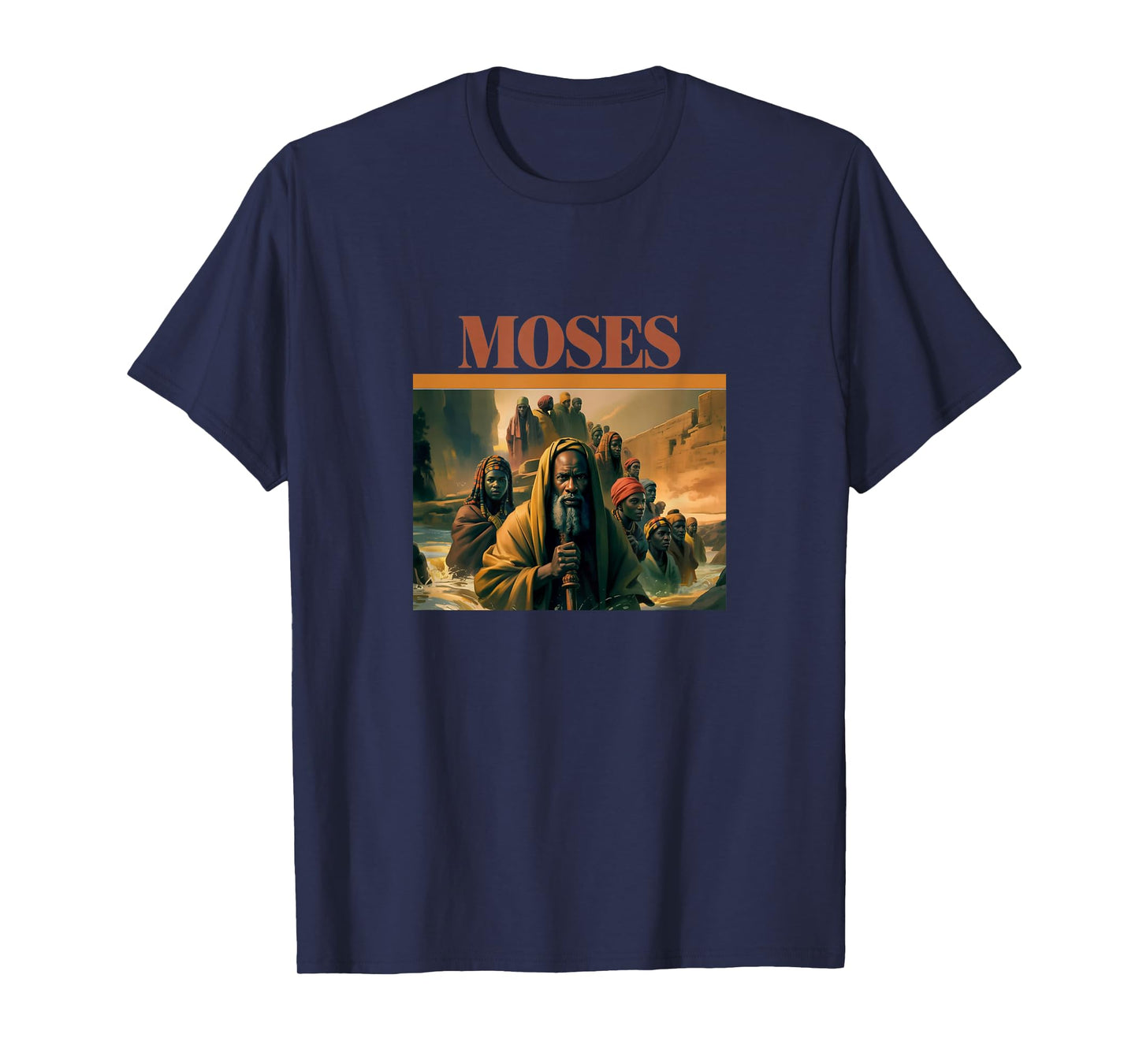 Moses - African American Hebrew Israelite Inspired Tee T-Shirt