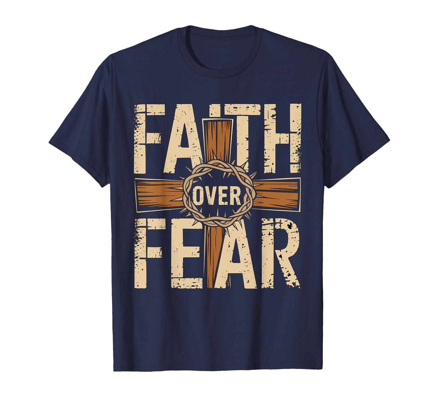 Faith over Fear Christian T-Shirt
