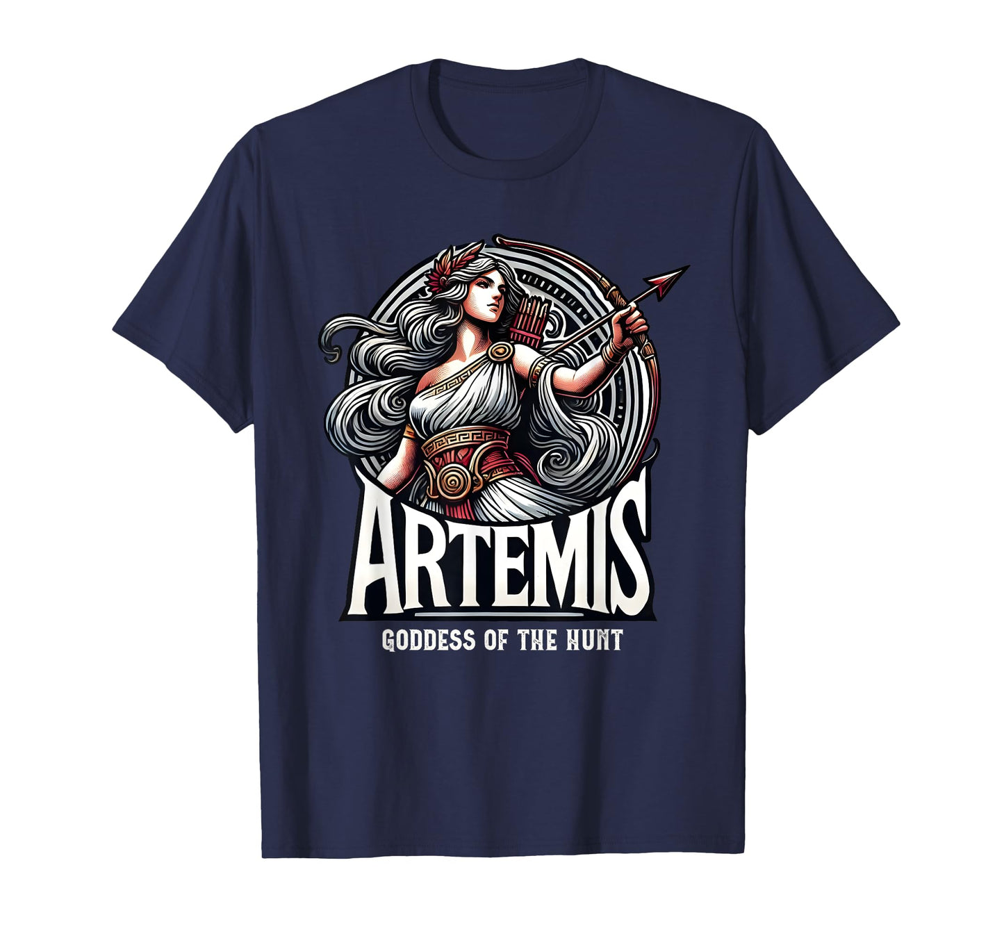 Artemis Greek Goddess Mythology Ancient Greece T-Shirt