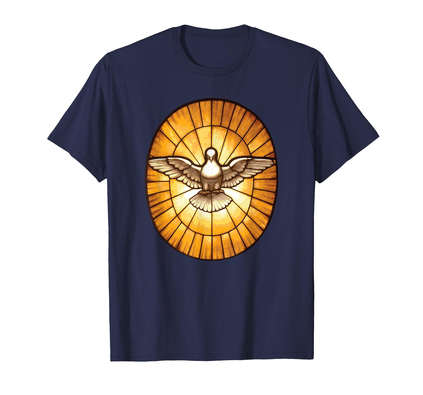 Holy Spirit Dove from St. Peter's Basilica Catholic T-Shirt