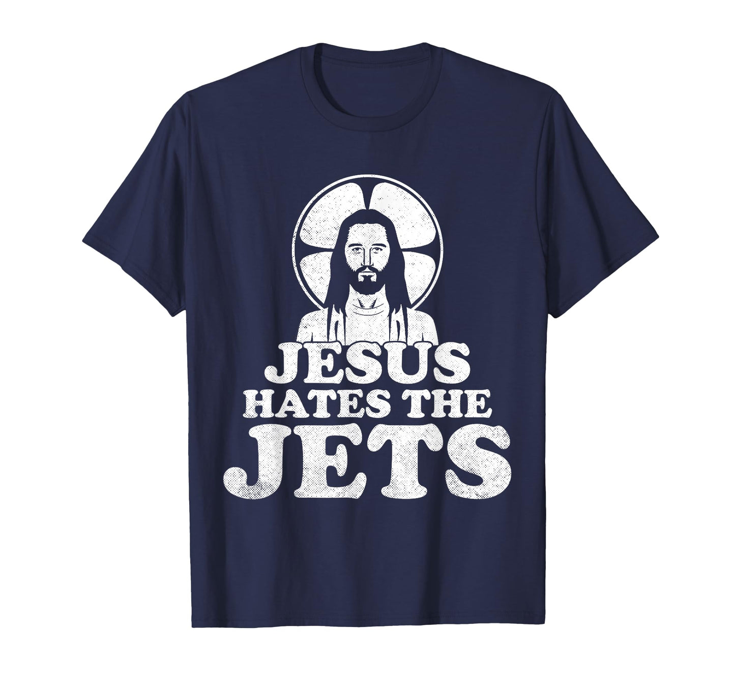 Funny God Jesus Hates The Jets Sarcastic Saying T-Shirt