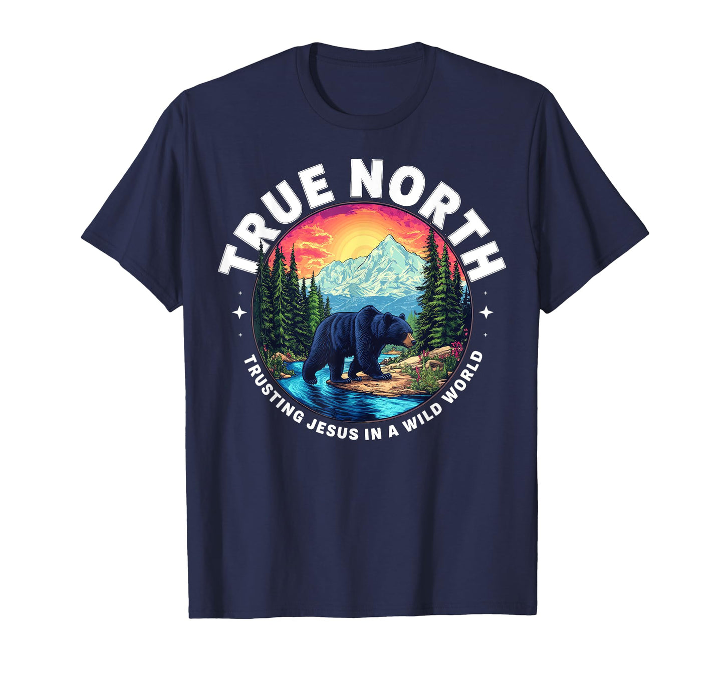 True North Trusting Jesus In A Wild World VBS 2025 T-Shirt