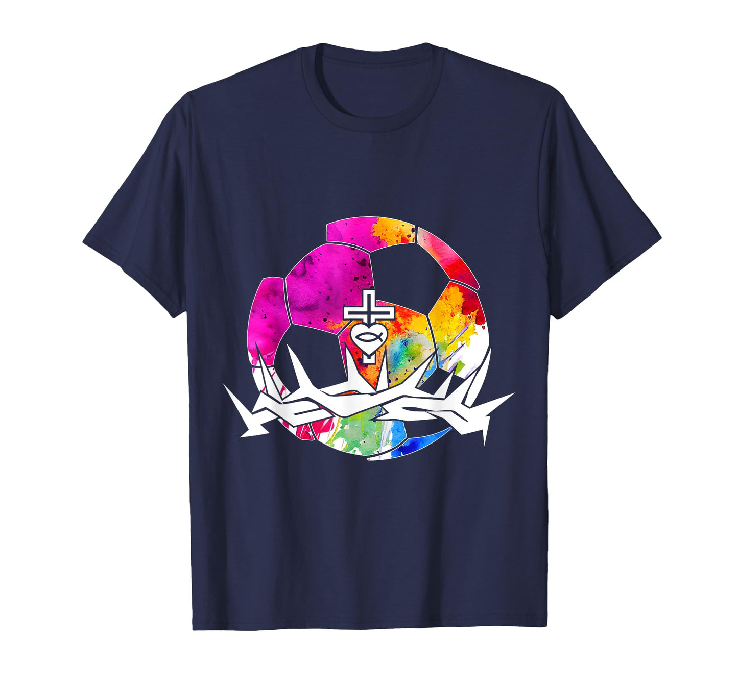 Religious Jesus Soccer Christian GOD Soccer T-Shirt