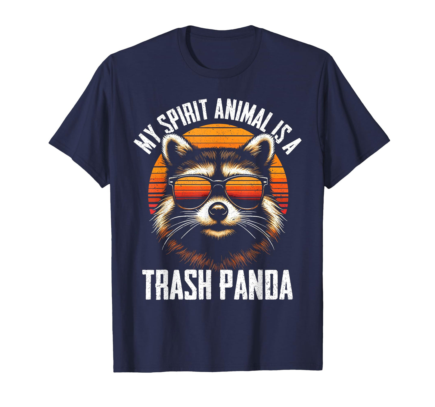 Funny Racoon Art For Women My Spirit Animal is a Panda Trash T-Shirt