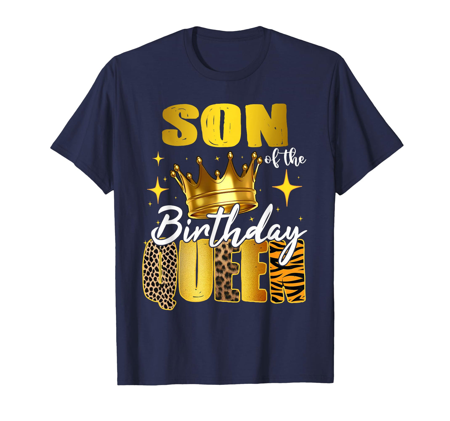 Son Of The Birthday Queen Women Bday Party Gift T-Shirt