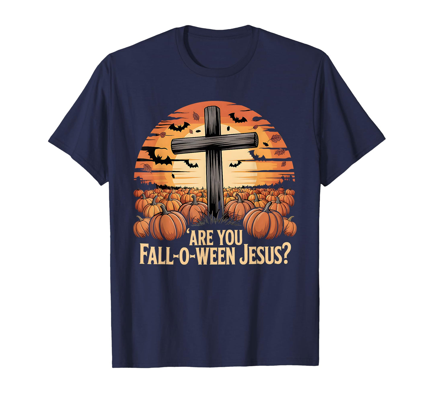 are You Fall Oween Jesus Halloween Christ T-Shirt