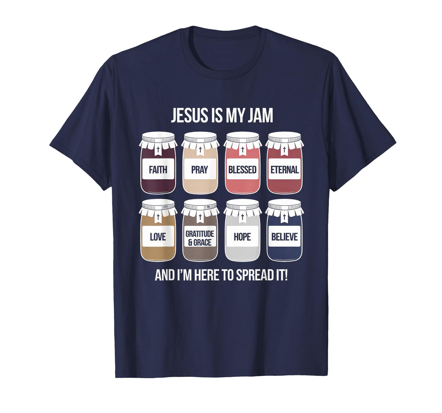 Jesus is My Jam Tshirt Men Women Christian Bible Verse T-Shirt