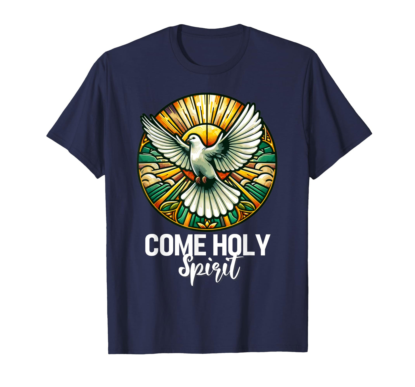 COME HOLY SPIRIT Dove Christian Gifts For Men And Women Tees T-Shirt