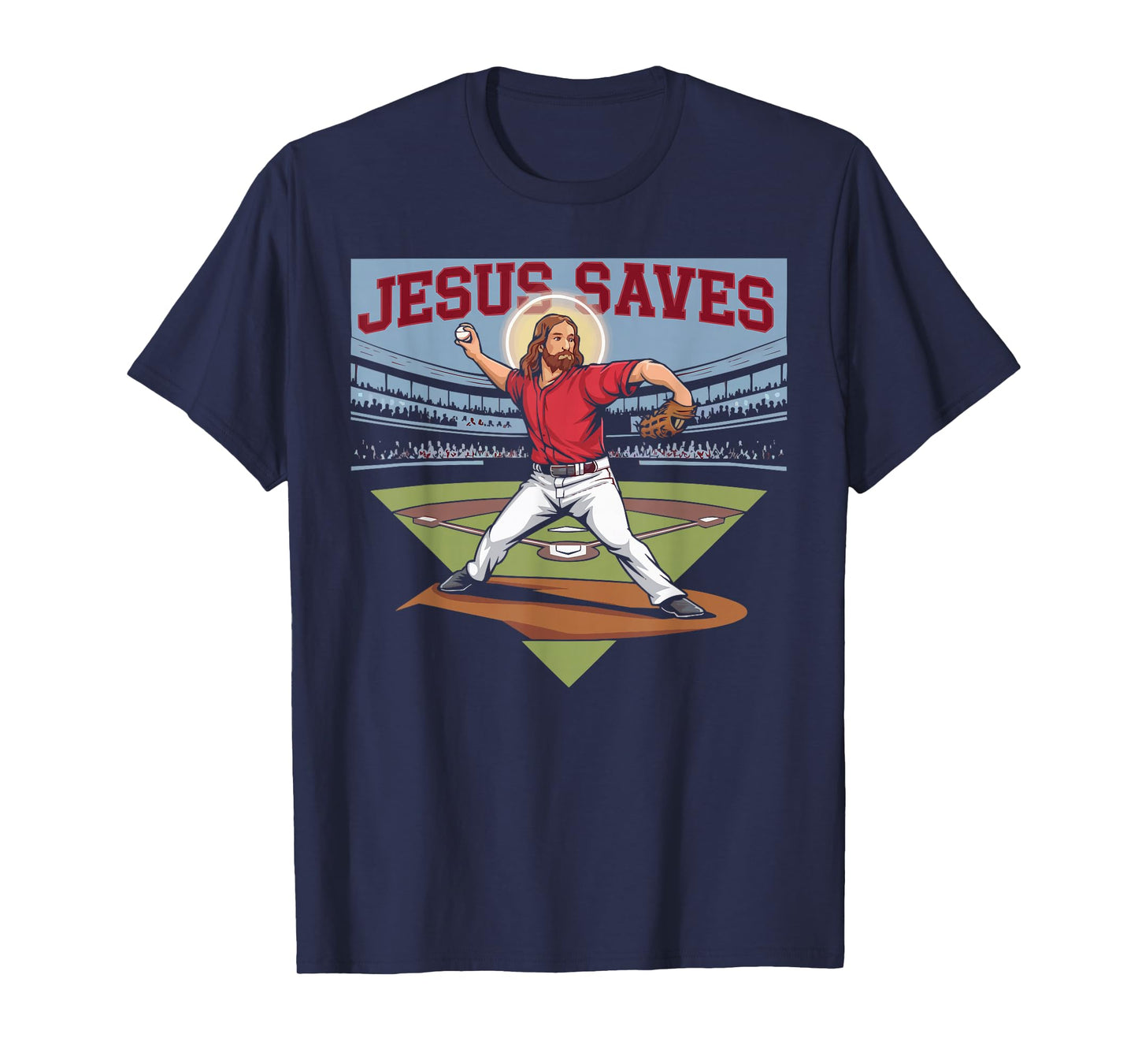 Sports Jesus Christ Religion Christian Believer Christianity T-Shirt