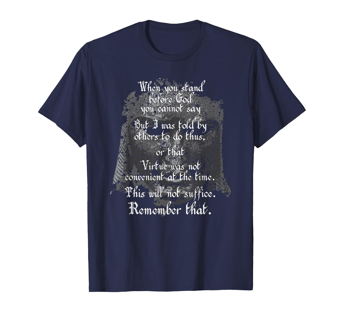 Vintage Baldwin the Leper King of Jerusalem Jesus Christian T-Shirt