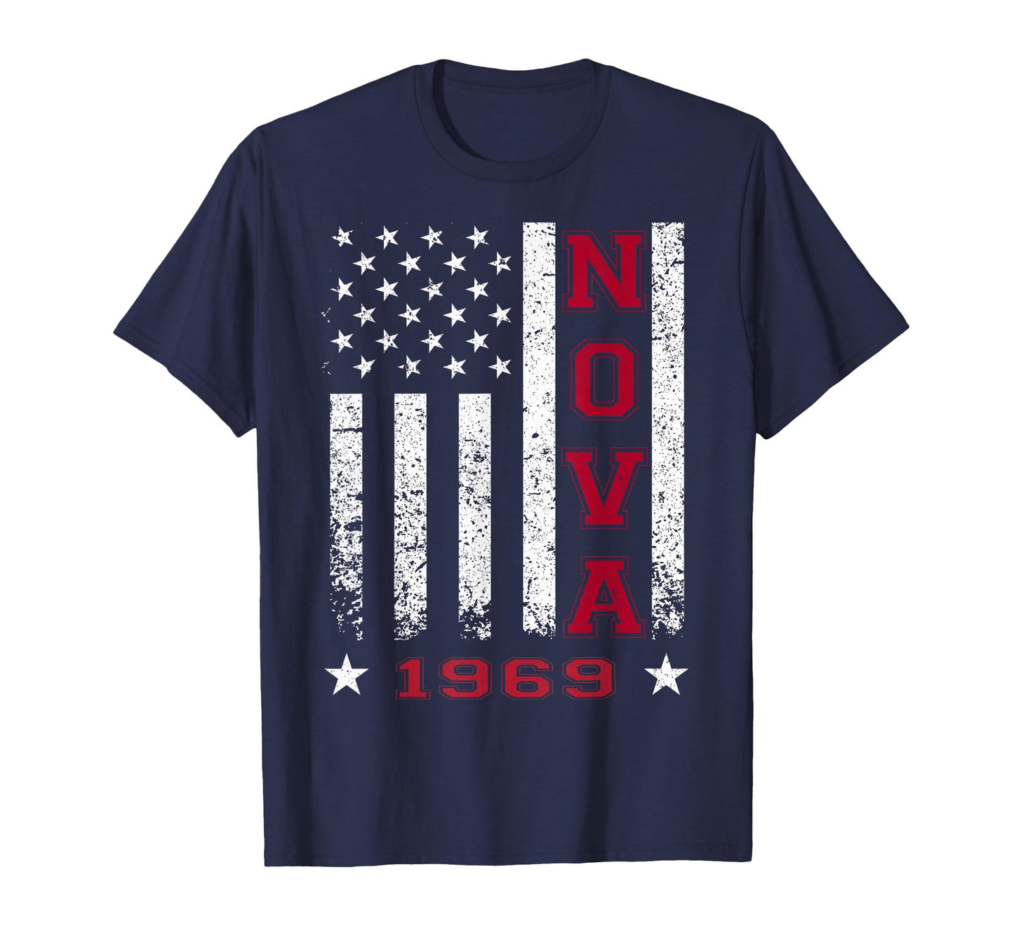 Jersey Style Nova 69 1969 Classic Old School Muscle Car T-Shirt