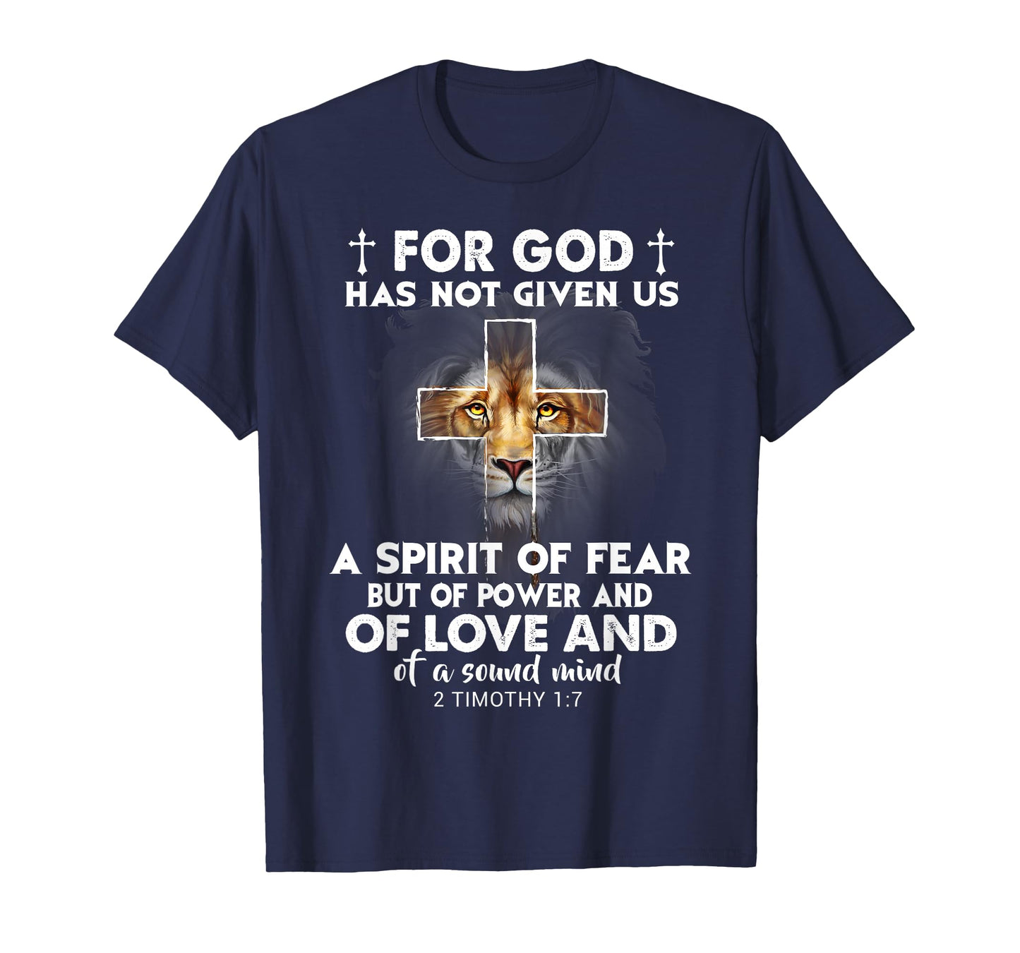 for God Spirit Judah Lion Christians Bible Verse T-Shirt